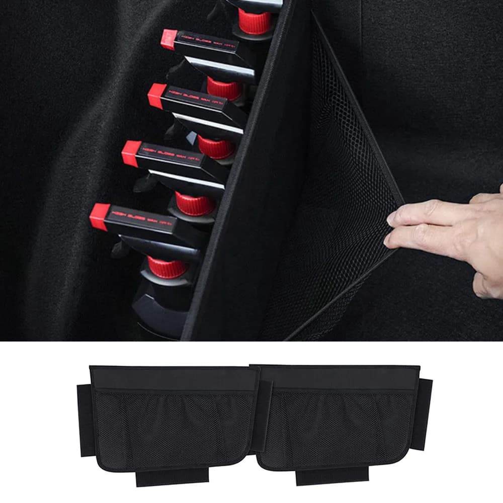 Cargo per generi alimentari per Tesla modello Y modello 3 Organizzatore per bagagliaio posteriore Robusto organizzatore per auto per accessori per auto
