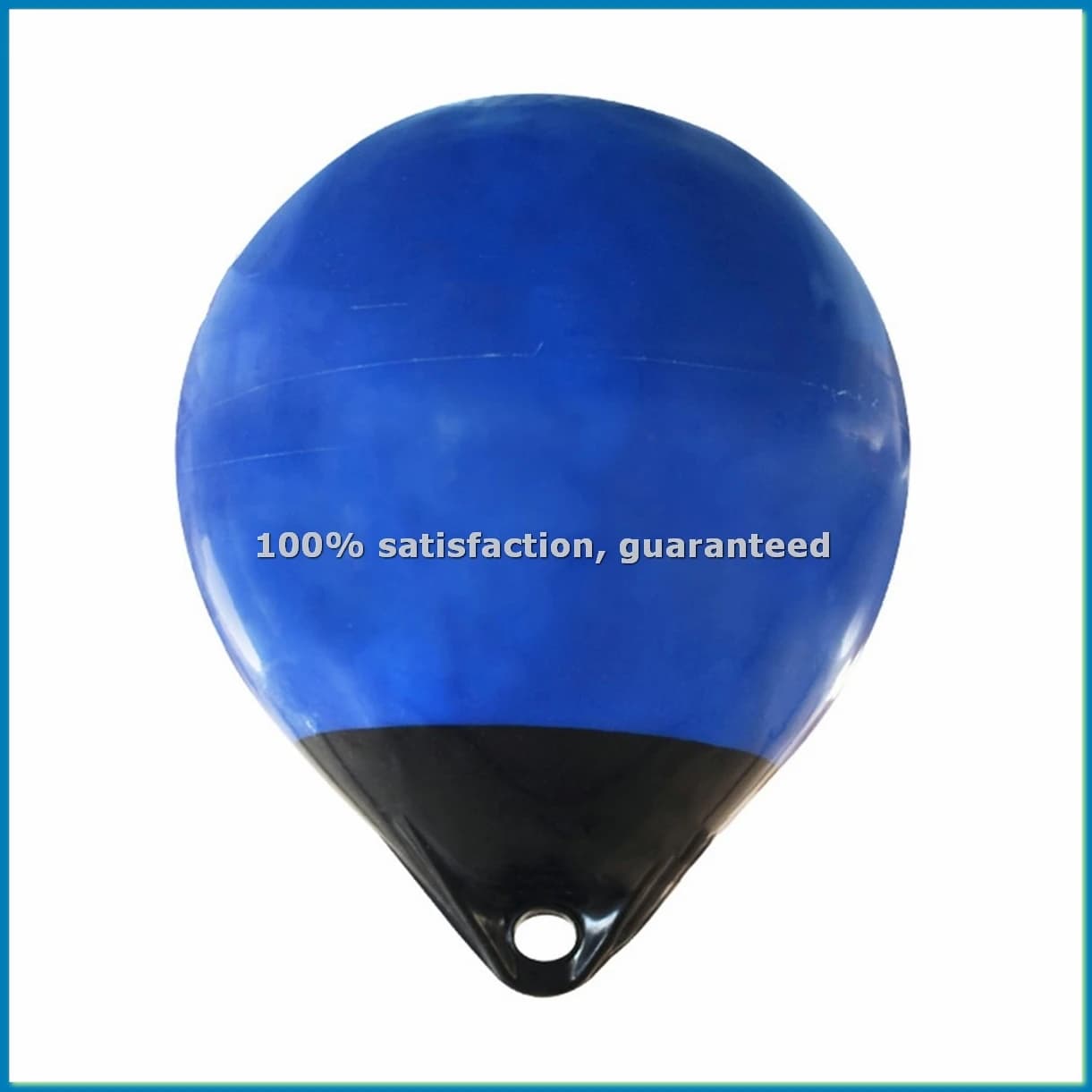 Parabordi per Barche in PVC Resistente, Boa Rotonda per Ancoraggio, Paraurti Gonfiabile per Ormeggio Marino Blu-A79M