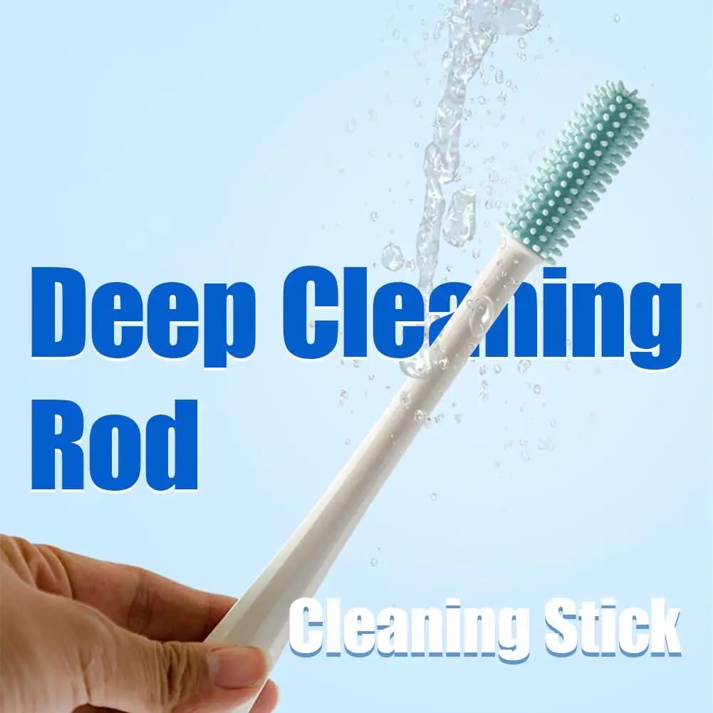 Silicone Cleaning Brush Sex DoII Cleaning Tool for Vagina Anal Canal Cleansing Men Masturbating Cup Soft Head Cleaning Device Cleaning Equipment