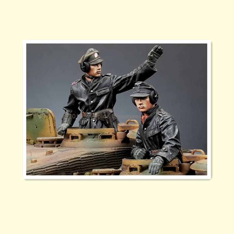 Kit modello 1/35 kit resina Commander Tucker 369