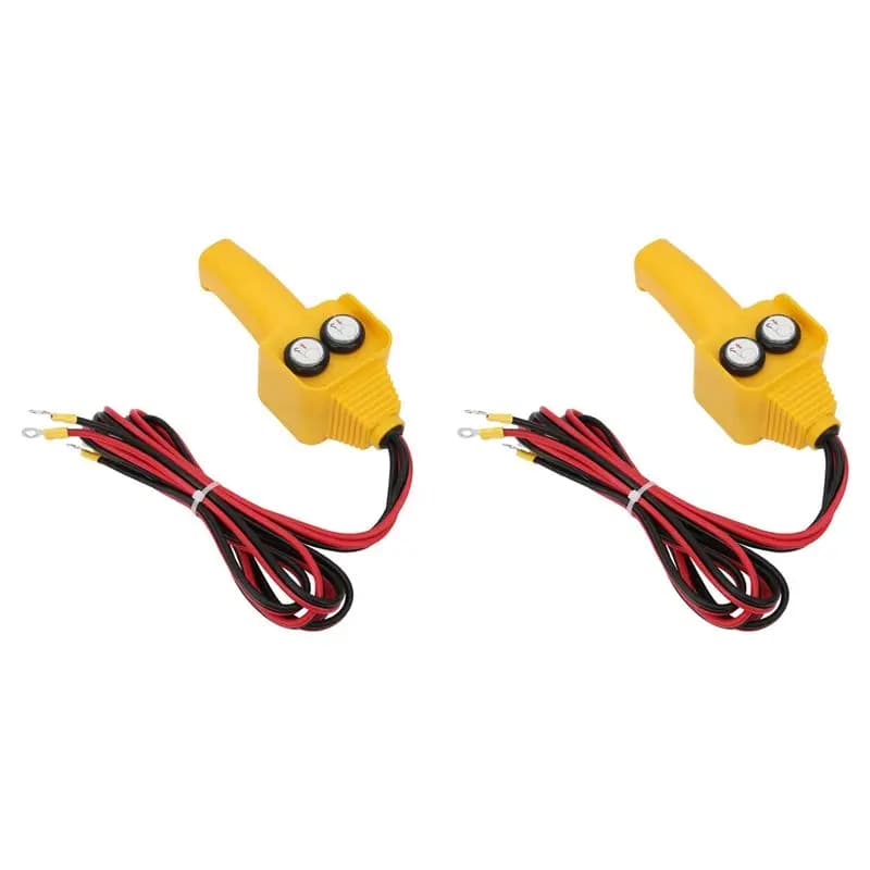 Stablize 2X Car Winch Remote Control Switch Winch Remote Control Button Kit Switch Wired Winch Handle Switch
