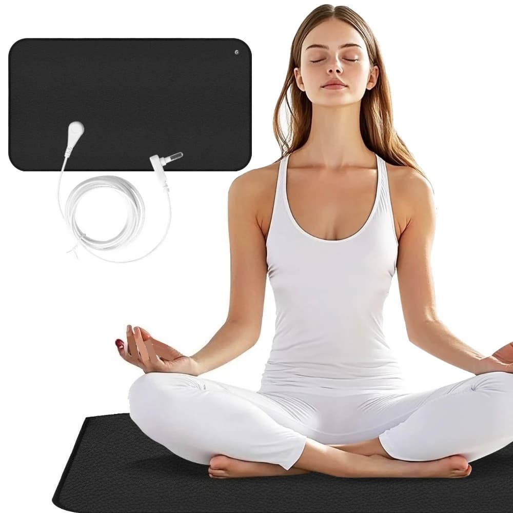 Earth Mass Mat for Therapy with Earth Connection, EMF Recovery, Piede Therapy, Universal Yoga Mat for Earth Mass, Improve Sleep, Energy Carpet