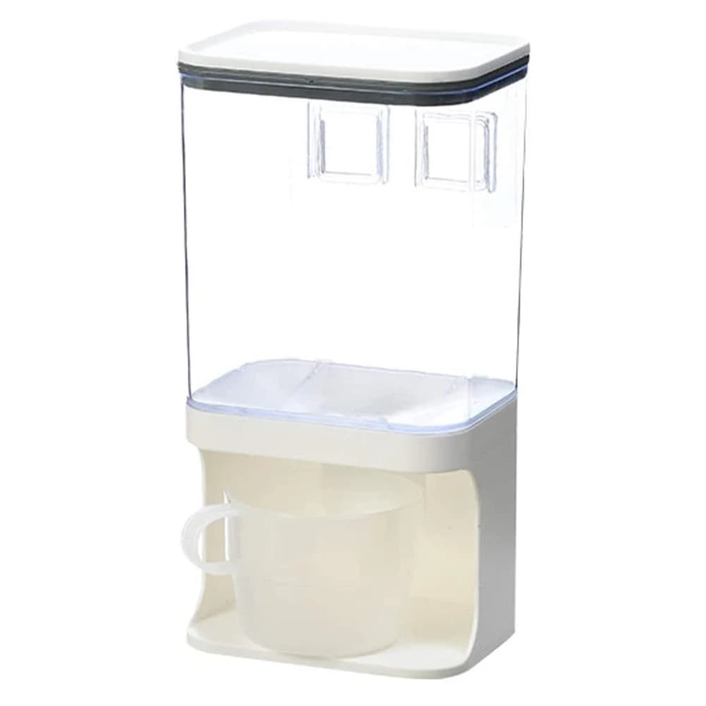 Y51A-Dispenser per alimenti secchi a parete, dispenser per cereali, contenitore per cereali, per cereali, contenitori per alimenti da cucina per riso