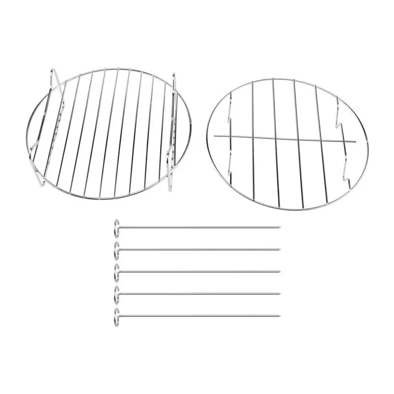 SPECIAL OFFER - Set of 2 Air Fryer Accessories, Double-layer Grid with Air Fryer Spiedini XL Power Airfryer Philip