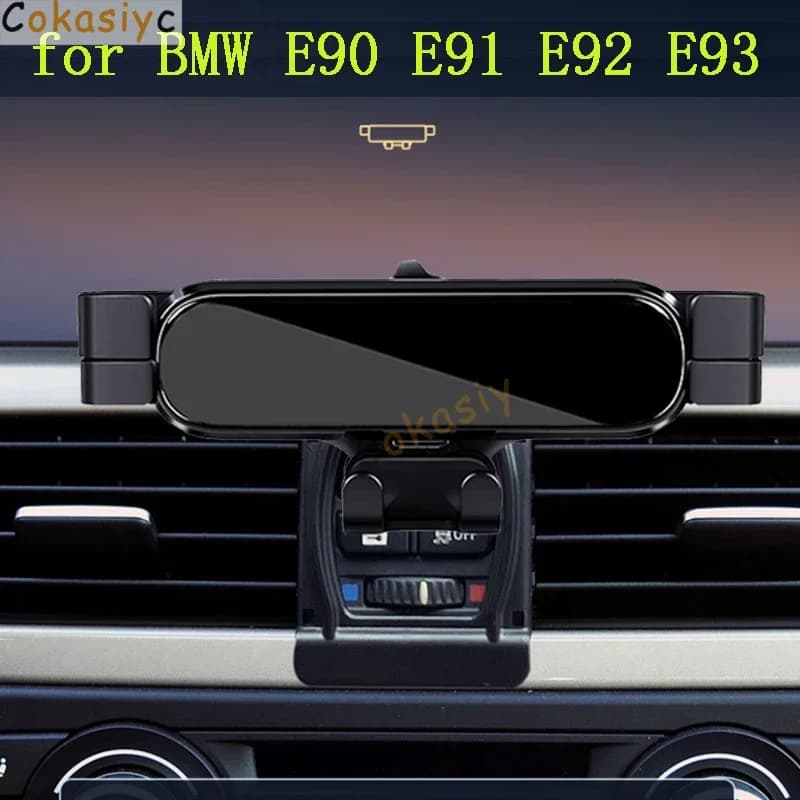 Supporto per telefono per auto per BMW E90 E91 E92 E93 Car Styling Staffa GPS Supporto girevole Accessori mobili