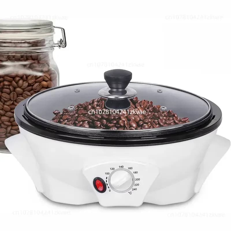 Automatic Household Non-stick Coating Drying Grain Baking Peanut Popcorn Making Dryer Electric Coffee Bean Roaster