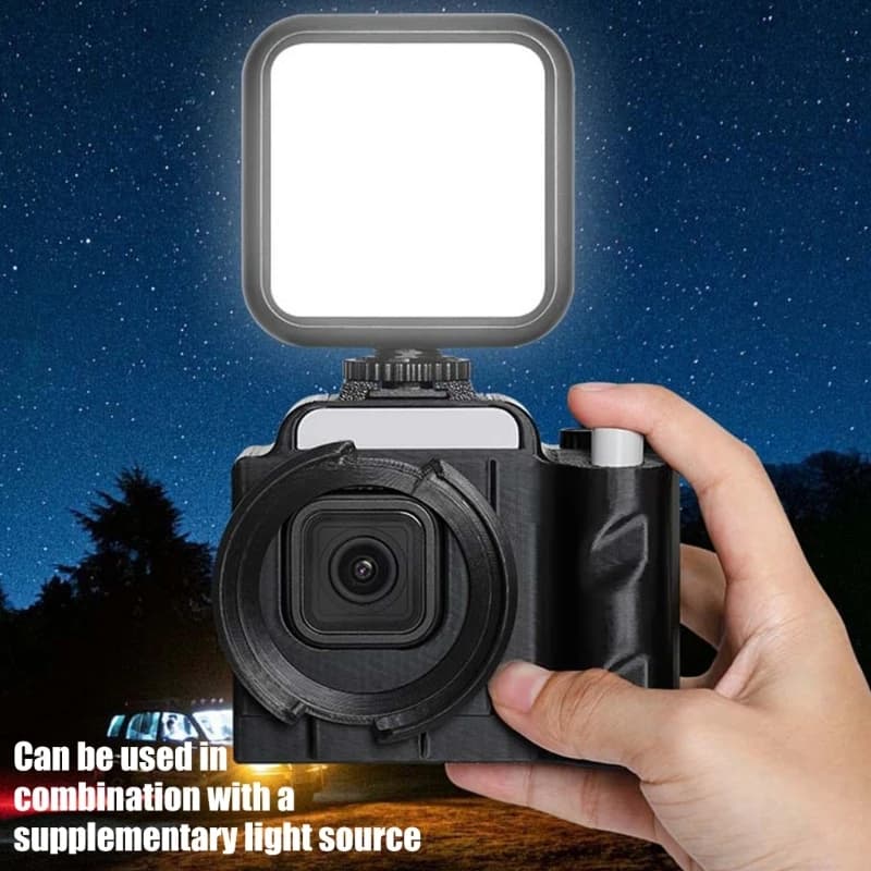 Camera Grip for 13 Action Camera Print Case for photo street with Photo Grip filter