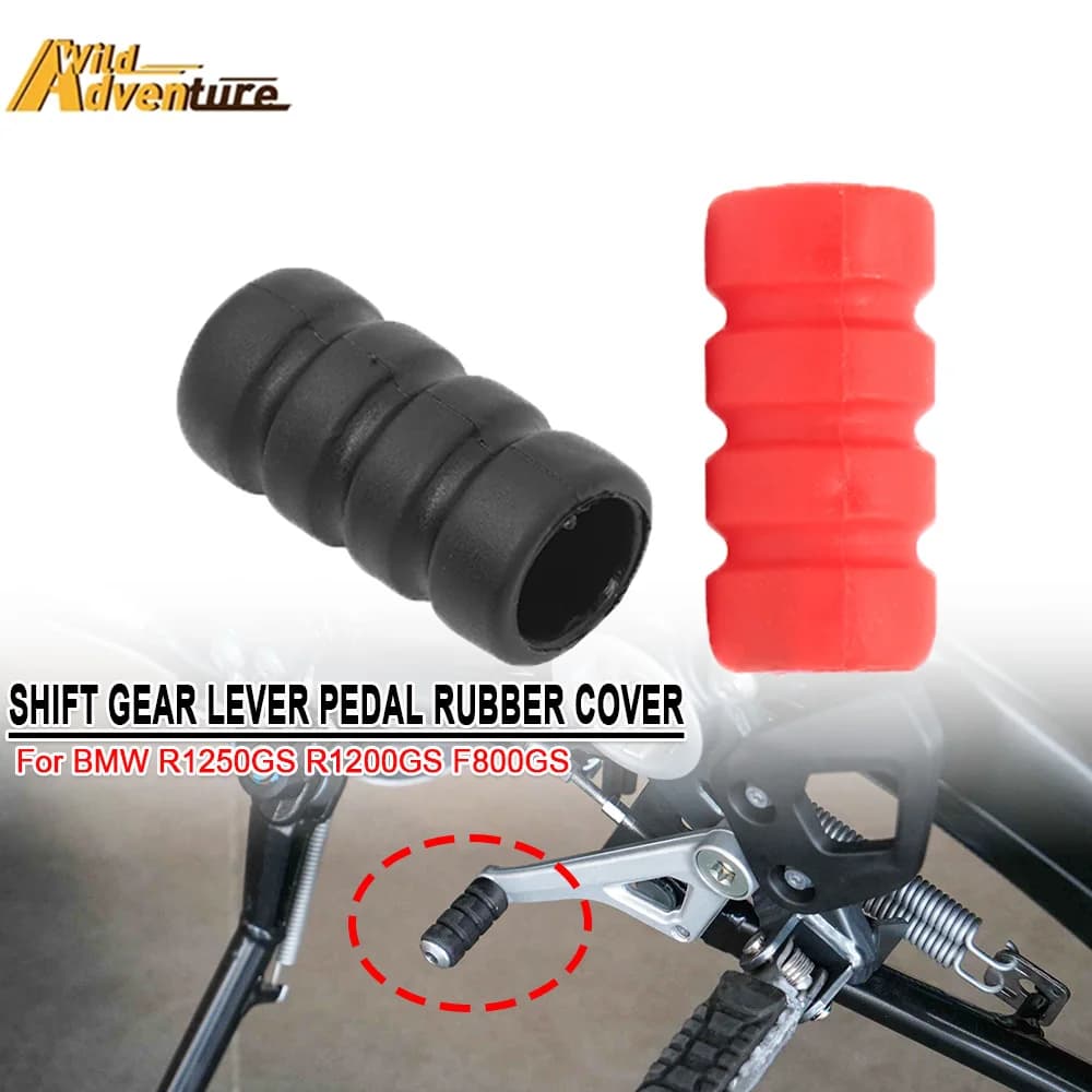 Copertura in gomma per leva del cambio moto BMW R1200GS R1250GS, antiscivolo per BMW GS1200 F800GS ADV F800R F800GT R9T R1200 RT