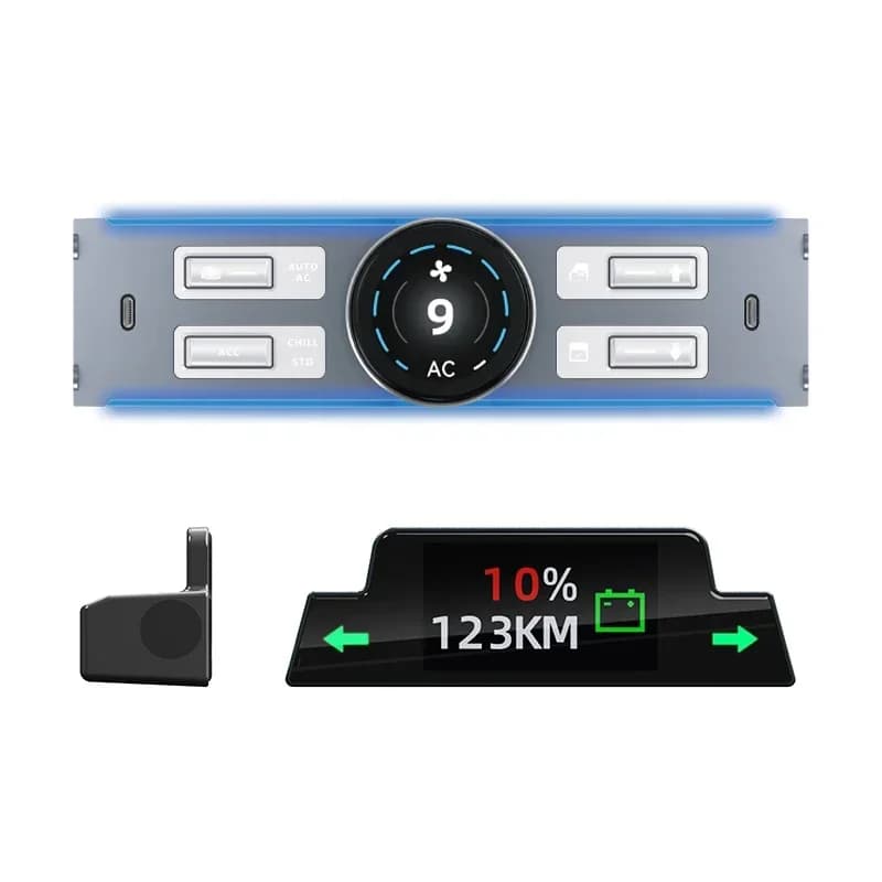 Tesla Model Y/Model 3 Caricatore USB a controllo centrale Accessori per cruscotto elettronico 1 anno di garanzia Docking station per auto di piccole dimensioni