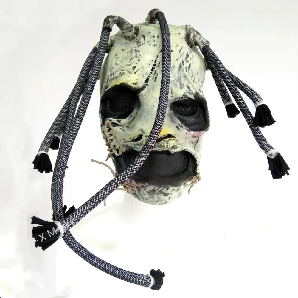 lipknot mask Mick costume latex mask Corey Taylor Dulex DJ Star Cosplay Halloween costume accessories cap mascara man toys