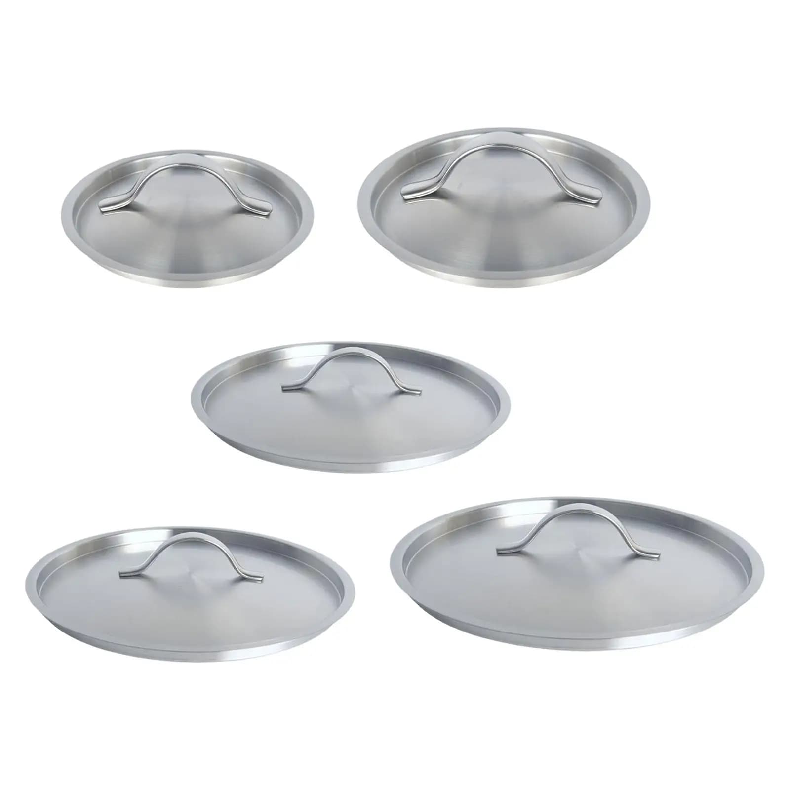 Stainless steel pan cover Portable pan cover with easy grip Pan cover Picnic Picnic Outdoor BBQ