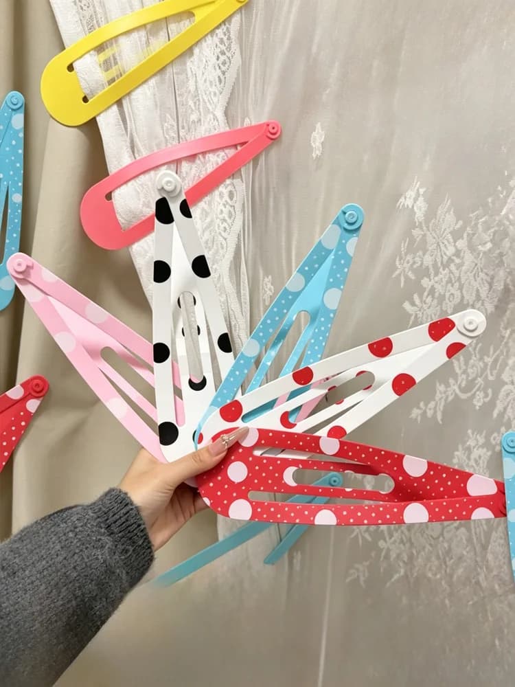 Fermaglio per capelli gigante da 28 cm, stile borsa rosa, decorazione divertente per abbigliamento, decorazione divertente per tende, decorazione per borse, fermaglio per capelli