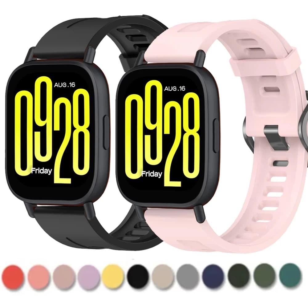Cinturino in silicone Smartwatch per Redmi Watch 5 Active 5 Lite Comodo cinturino traspirante per cintura braccialetto Redmi Watch 5 Lite