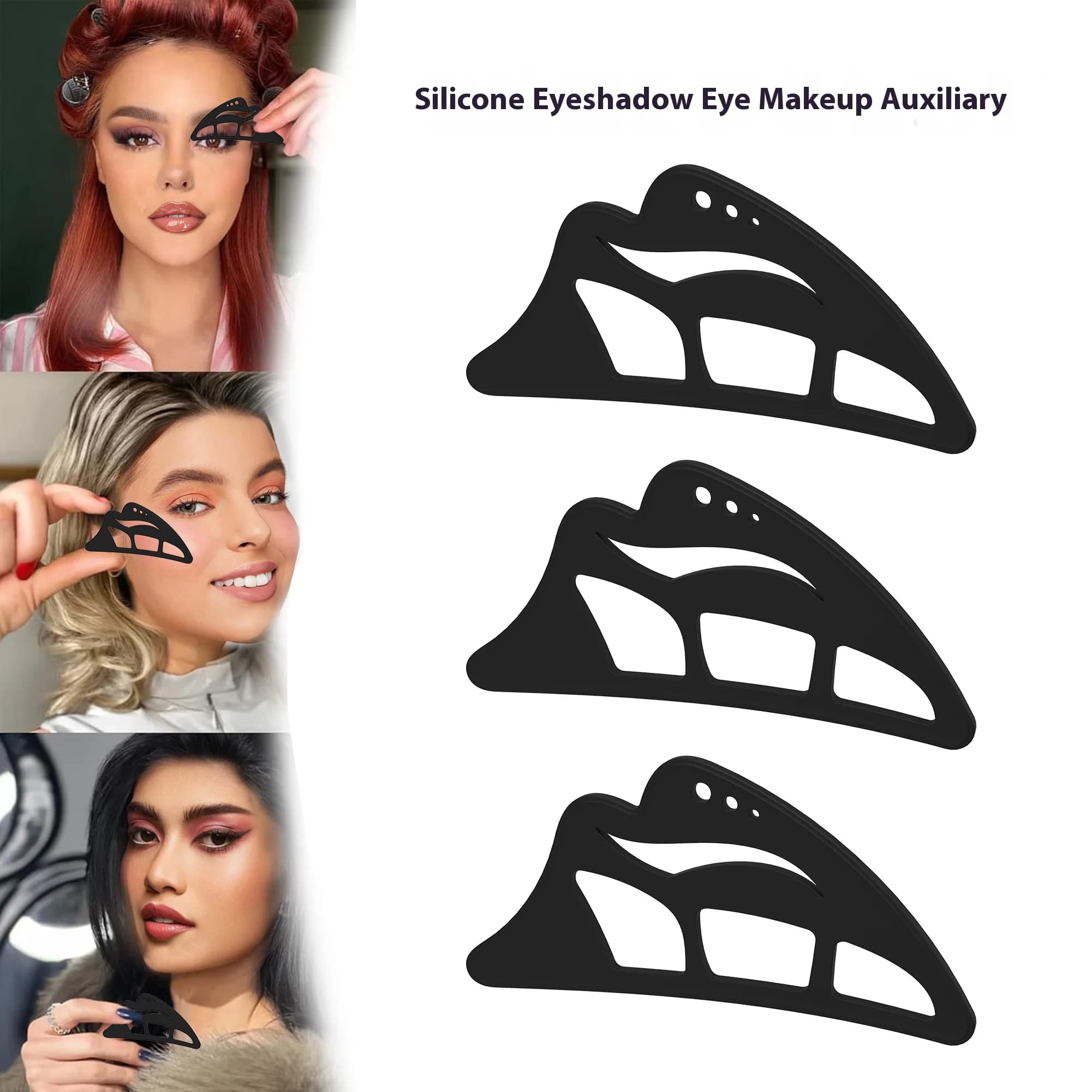 1-3 pieces of tools for female shadows, multifunction tool for quick eye makeup, universal tool for umbrellas, suitable for beginners