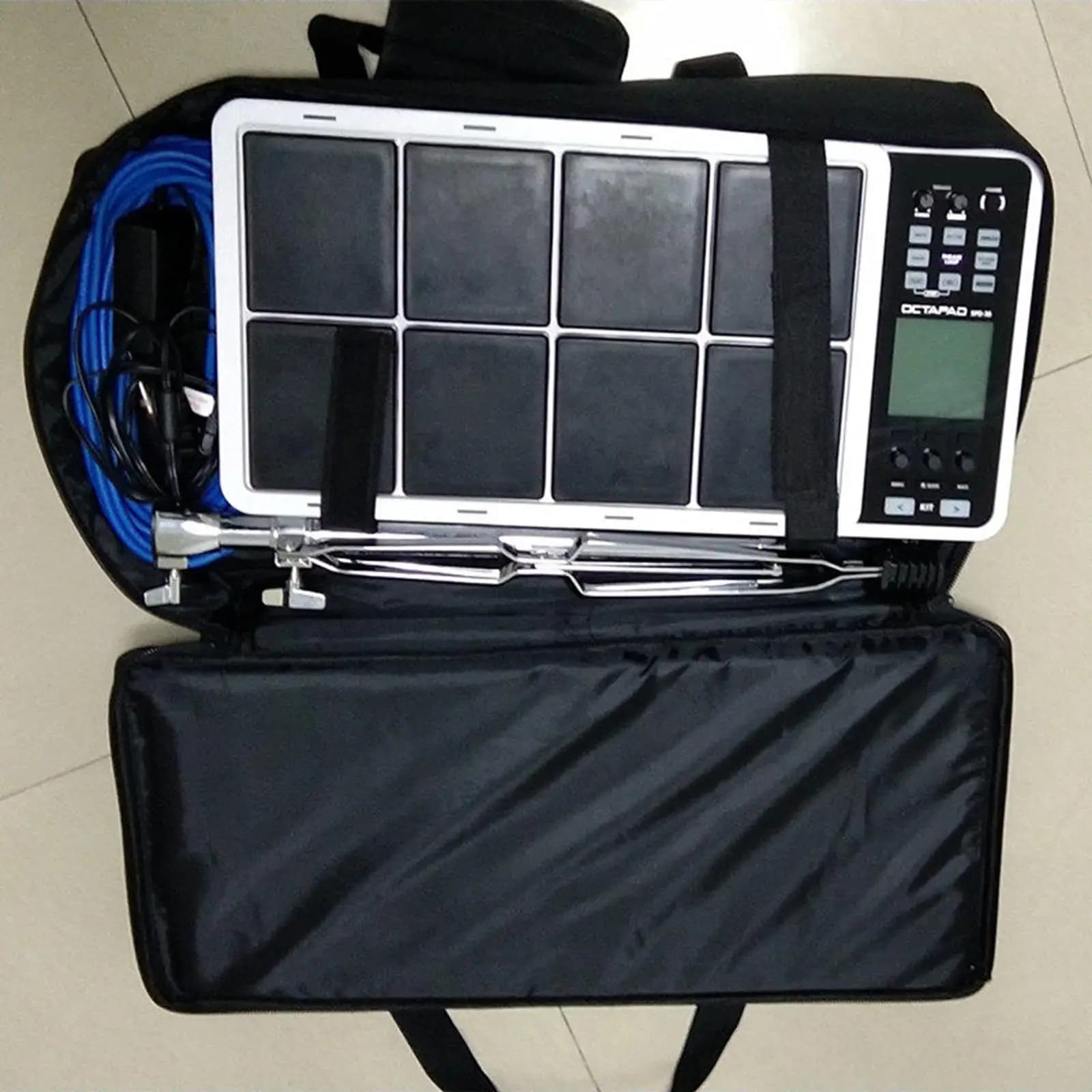 Borsa per batteria a percussione con imbottitura in cotone PE, custodia portatile per percussioni digitali SPD-30
