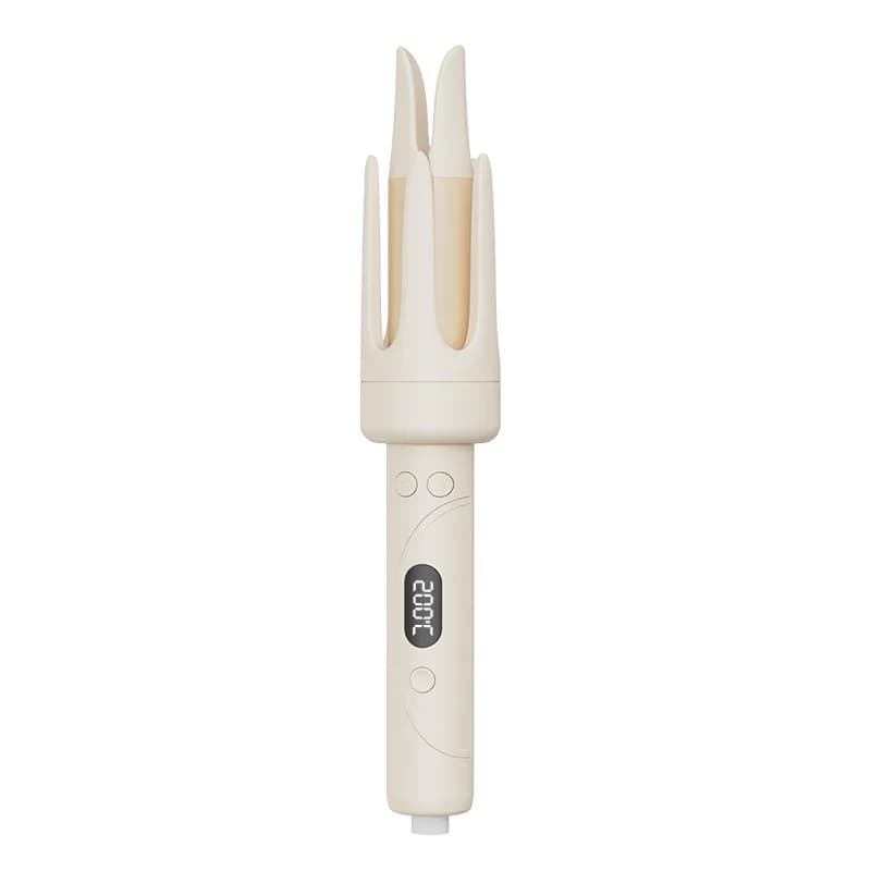 Automatic Bigodino 2 in 1 Automatic Rotating Ceramic Bigodino 32 mm Professional Bigodino with Ricciacapelli wand