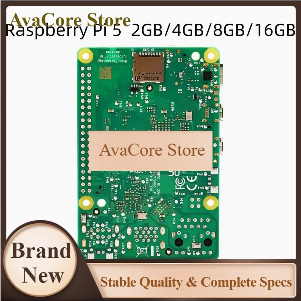 AvaCoreRaspberry Pi 5 2GB/4GB/8GB/16GB Raspberry Pi5 Raspberry Pi4B