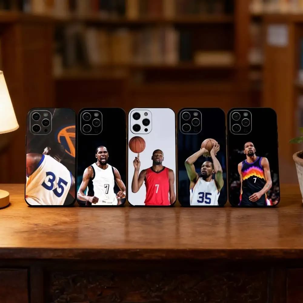 Basketball K-Kevin D-Durant 7 Phone Case Silicone Soft For IPhone 17 16 15 14 13 12 11 X XR Plus Pro Max Plus