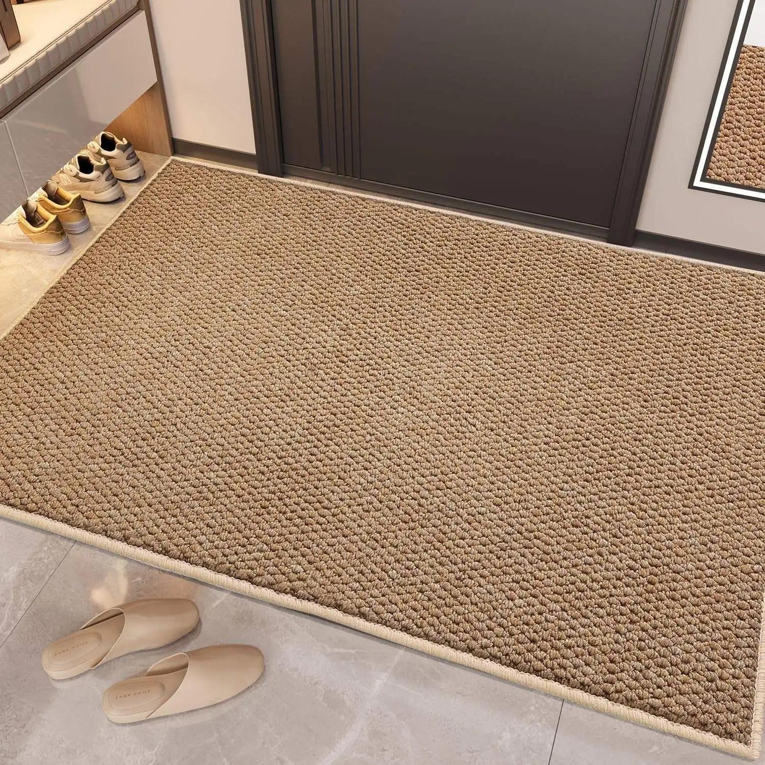 Tappetino per Porta d'Ingresso, Zerbino di Benvenuto per Esterni e Interni, Antiscivolo e Lavabile