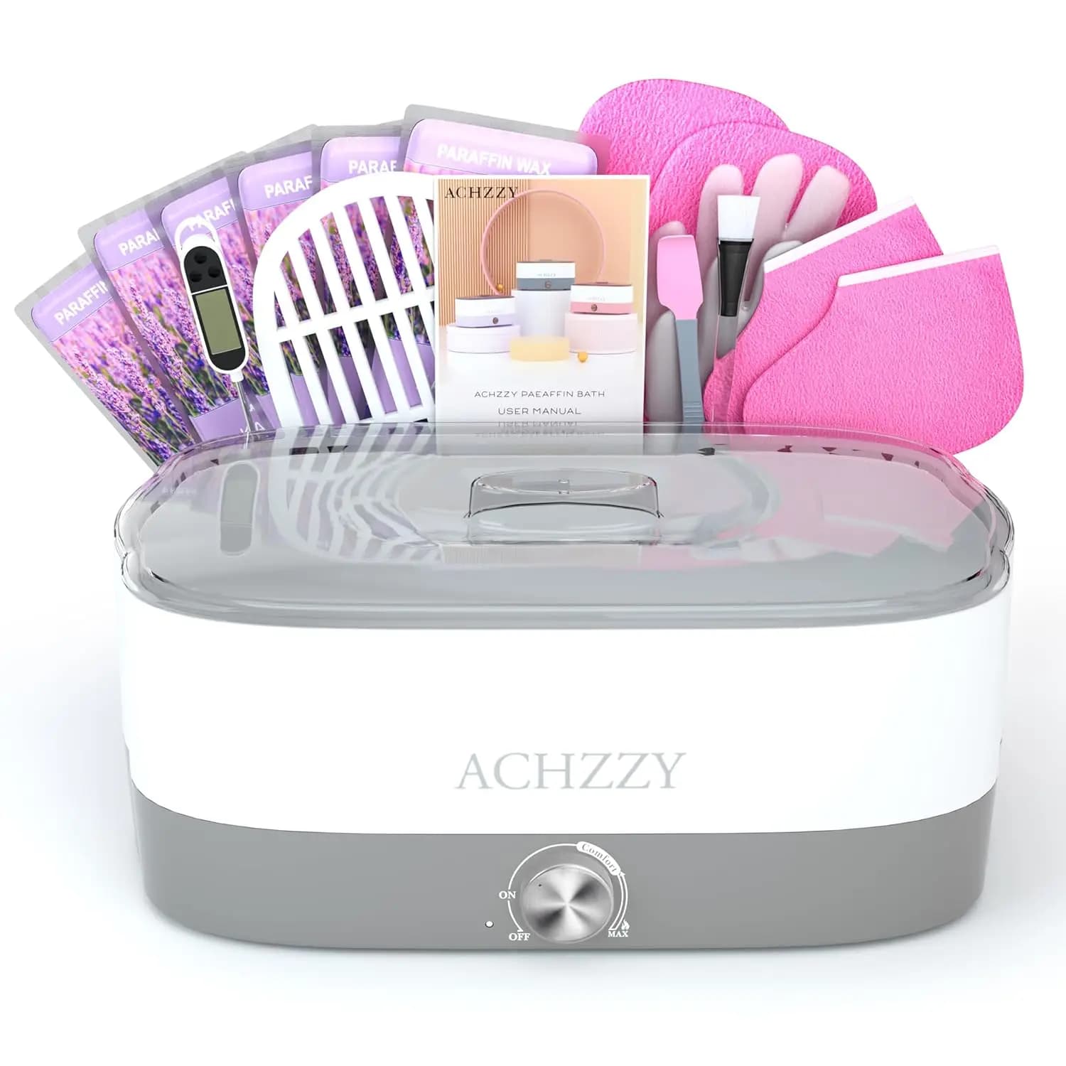 4,000ml Paraffin Heater for Hands and Feet, Spa Treatment Machine with Embroidery, Skin Hydrating Care