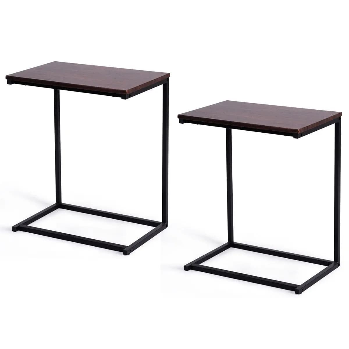 Supporto per laptop da 2 pezzi, supporto da tavolo per notebook, accanto al divano, per casa e ufficio