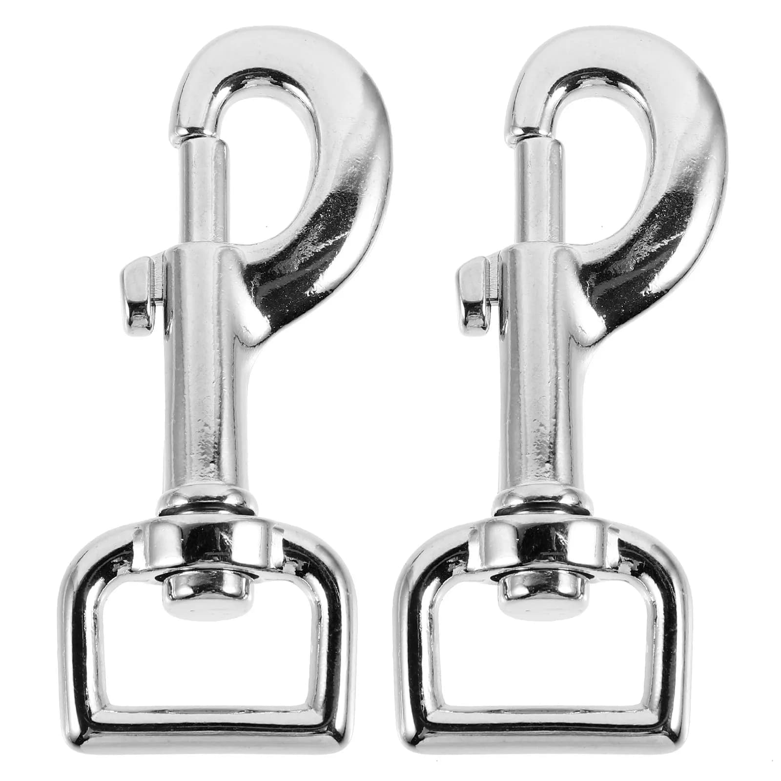 2 Pezzi Moschettoni a Sgancio Rapido per Guinzaglio per Cani, in Lega di Zinco Resistente, Fibbia a Sgancio Rapido per Forniture per Guinzagli per Animali Domestici, Uso Versatile in Attrezzature Sportive