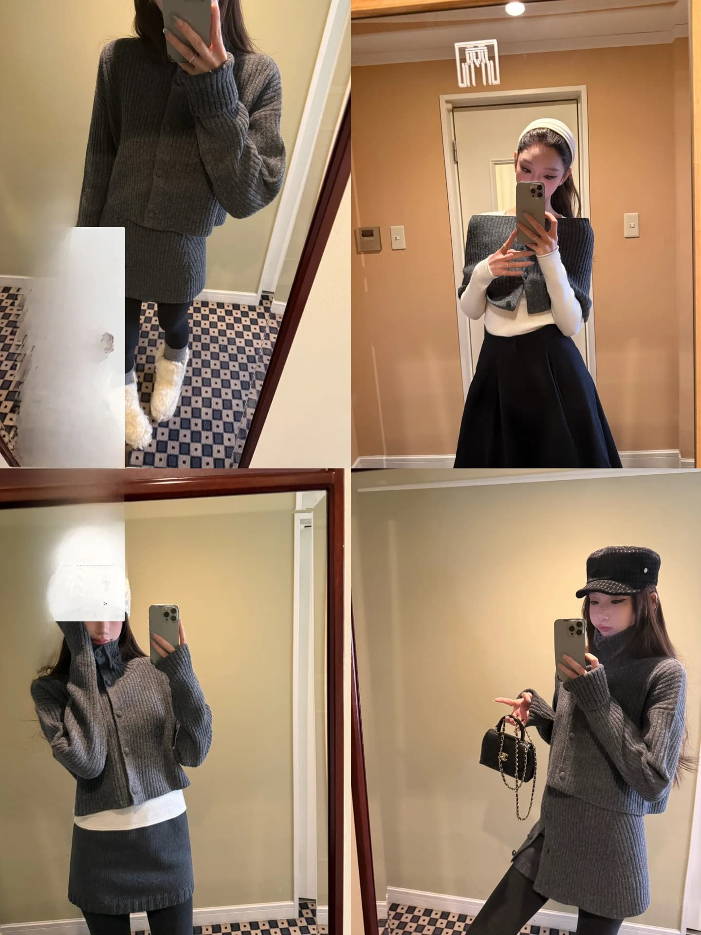 Maglione in misto lana da donna, lavorato a maglia, autunno inverno, con sciarpa integrata, versatile, casual, da indossare sotto, a maniche lunghe, alto collo