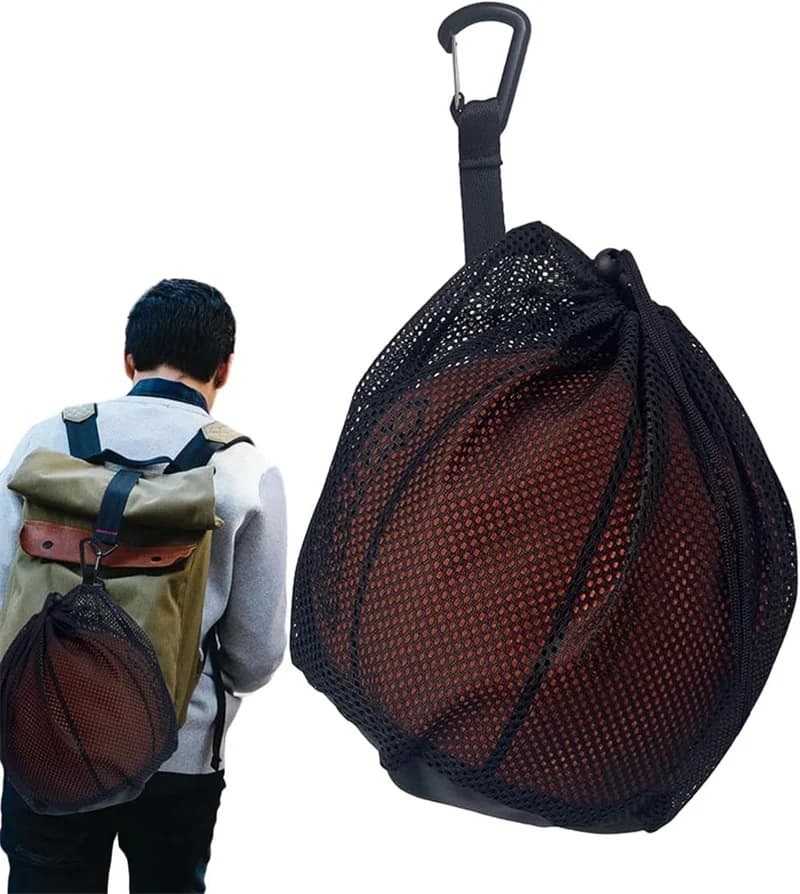 Lightweight backpack with Coulisse and Pocket Net, Football Ball Bag, Volleyball, Basketball, Travel Sports Bag, Small Ball Line