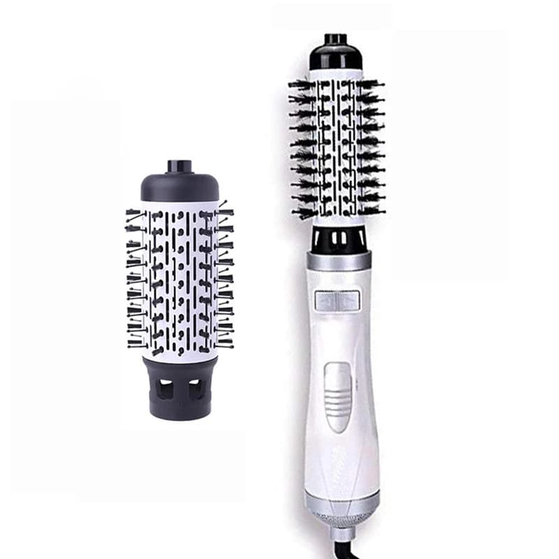 3 in 1 Round Rotating Volumizer Styler Brush for Rotating Hair Styler Automatic Rotating Brush for Ionian Hair Hot Air Hairdryer