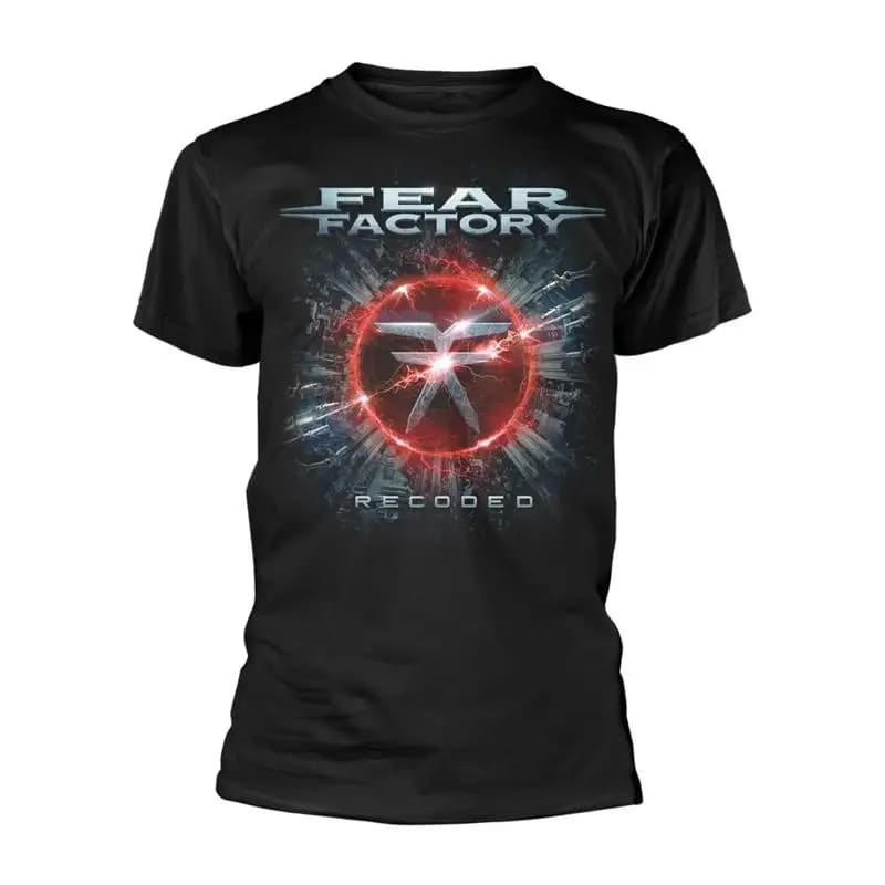 Official men's unisex t-shirt covered by Fear factory