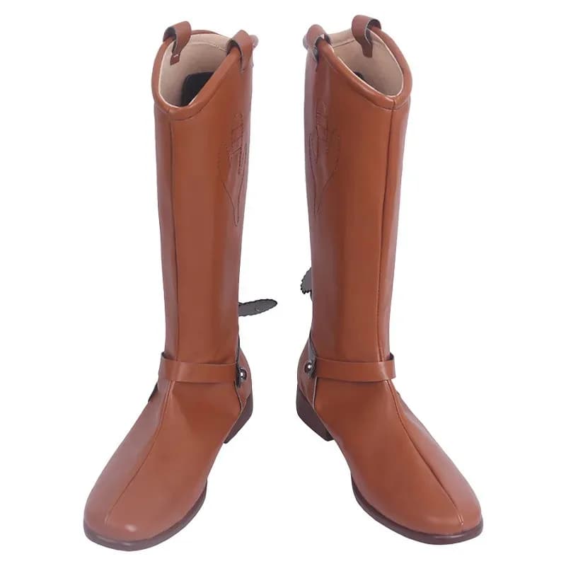 2025 aaa Anime Toy Story Woody Cosplay Shoes Mid-calf Boots Halloween Masquerade Carnival Performance Dress Up Party Costume Pro