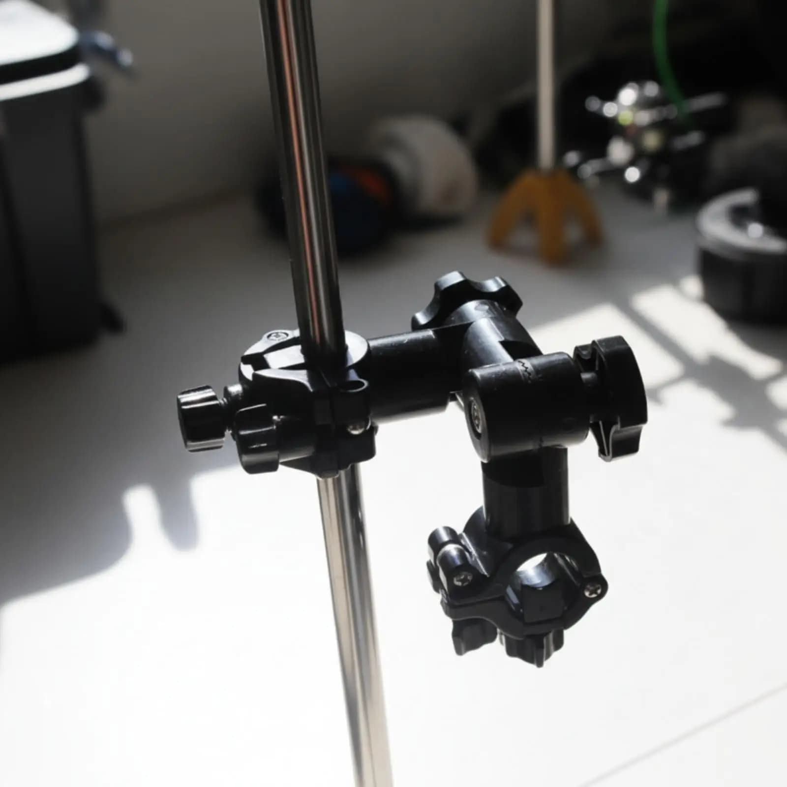 Fishing Gear Connector Stable Chair Attachment Adjustable Bracket for Rod Holder Organizer and Umbrella Support