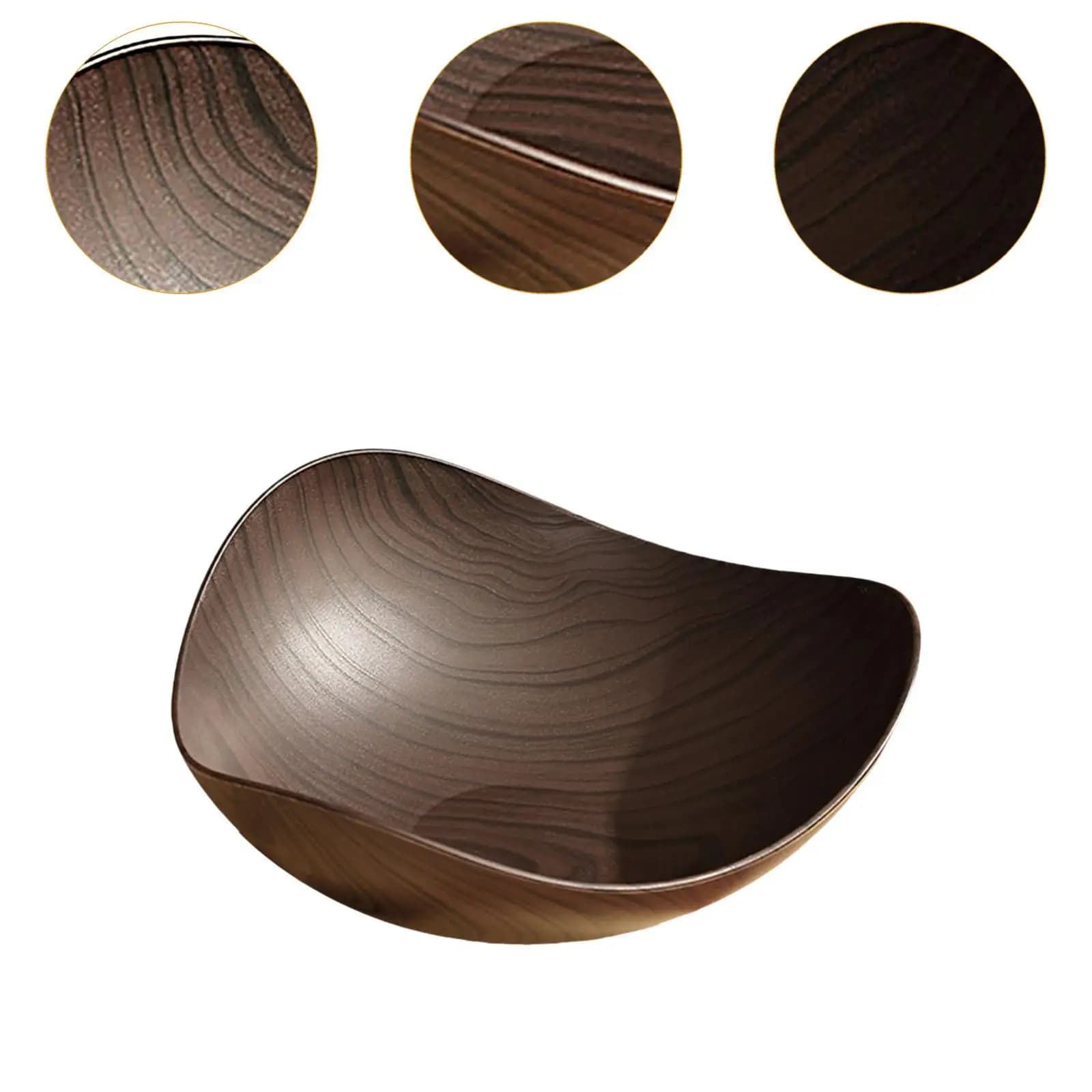Elegante Vassoio per Frutta con Ampia Apertura in Materiale ABS, Piatto Versatile per Frutta Secca e Snack, Decorazione per Tavola da Pranzo
