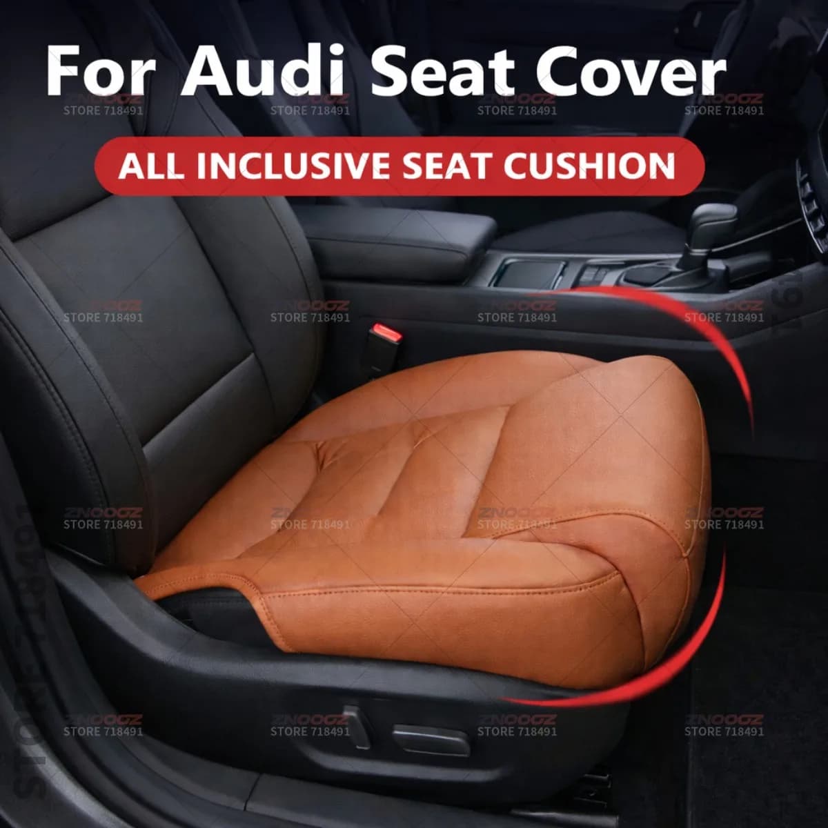 Supporto Estensibile per Sedile Auto in Memory Foam per Audi A1 3 4 5 6 7 8 Q2L 3 5 7 8, Accessori Interni