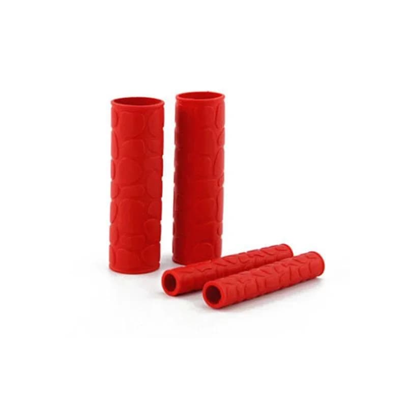 4 pezzi di guanti con impugnatura in gomma antiscivolo Copri maniglia per moto Copri impugnatura termorestringente universale Copri manubrio Accessori