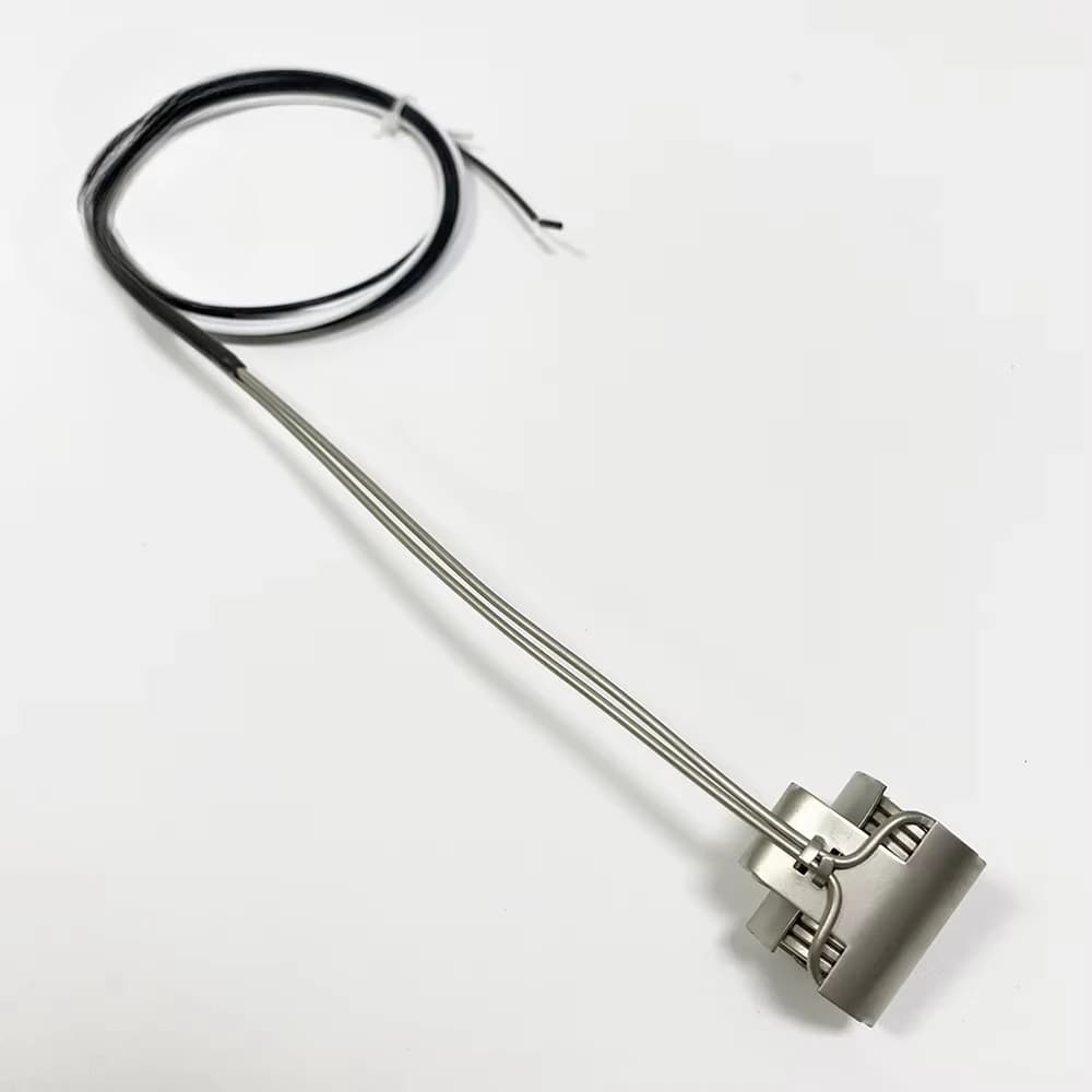 Coil heater with electric resistance axial clamp with thermocouple K/J for Hot Runner system
