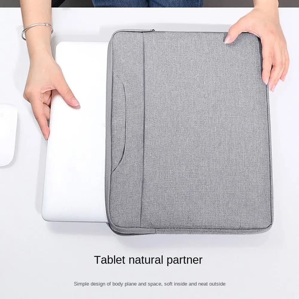 Borsa a tracolla per laptop da 14/15 pollici Valigetta Borsa per laptop portatile Borsa per computer impermeabile in tinta unita Scuola/Lavoro