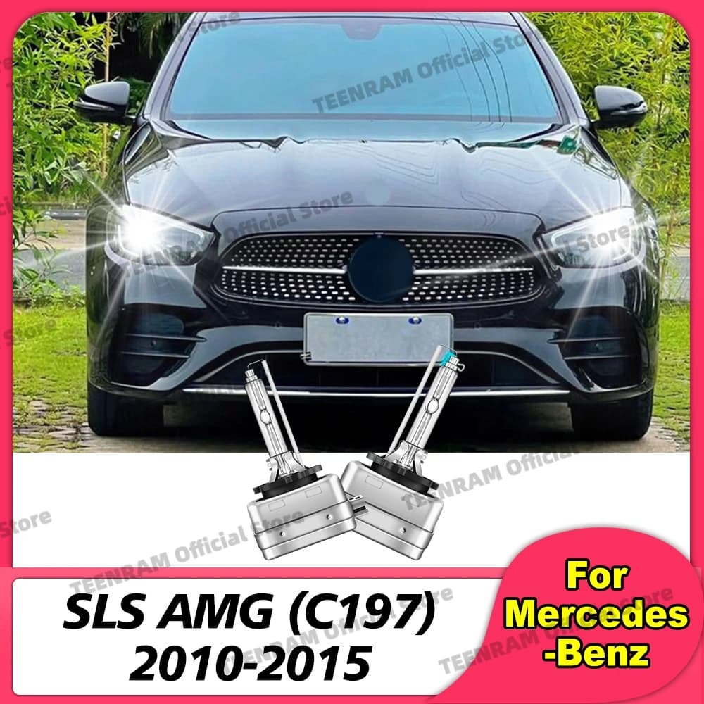 2x Fari D1S D1 Xenon HID 35W 6000K 8000K 10000K per Mercedes-Benz SLS AMG (C197) 2010 2011 2012 2013 2014 2015