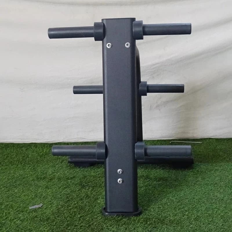 Commercial Tree Rack For Weight Plate Barbell Storage Home Gym Fitness Organizer Equipment