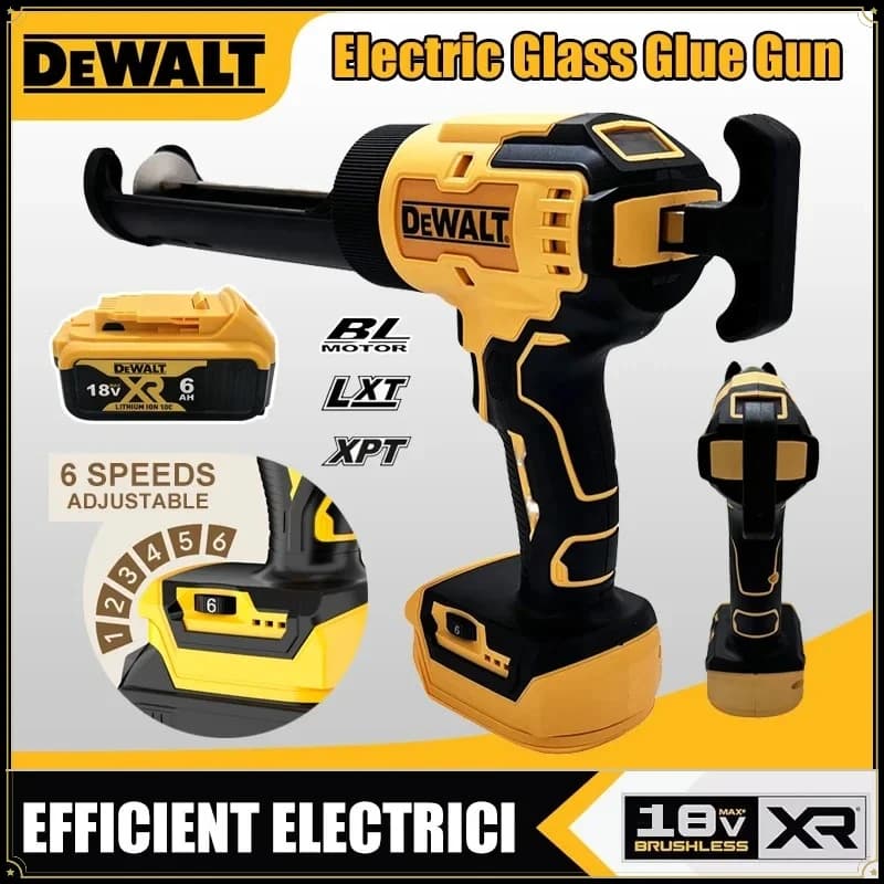 Compressore d'Aria Digitale Portatile Dewalt 20V Senza Fili, Pompa Elettrica Ricaricabile per Gonfiaggio Pneumatici Auto