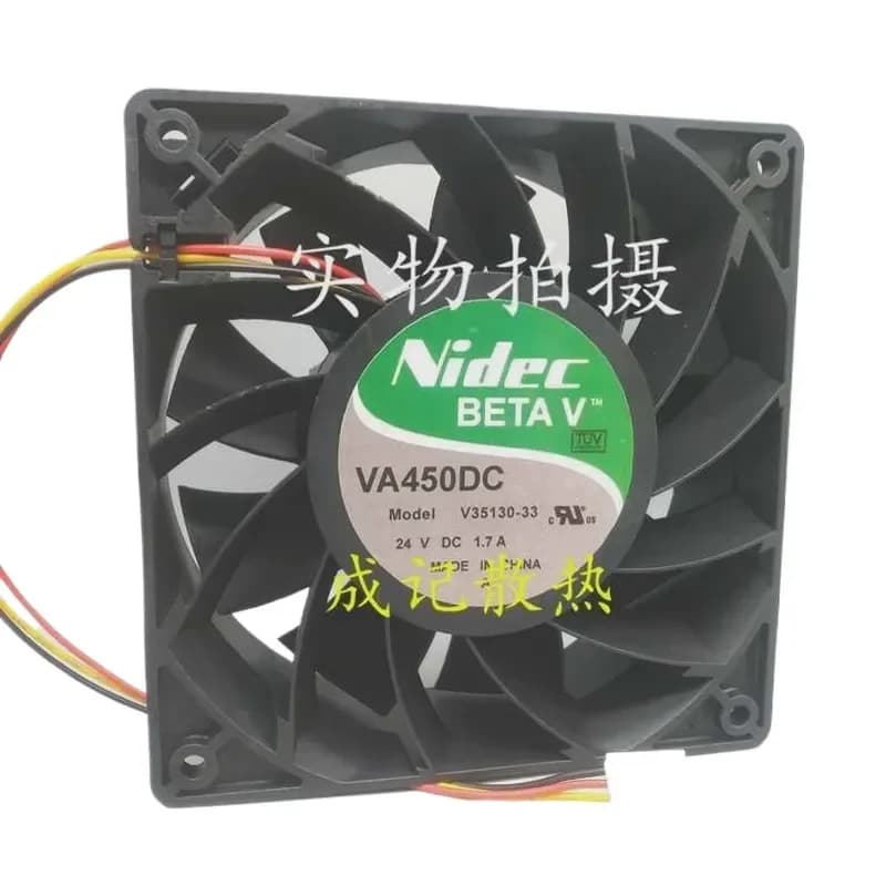 New Genuine NIDEC V35130-33 DC24V 1.7A Large Air Volume Inverter Cooling Fan for NIDEC