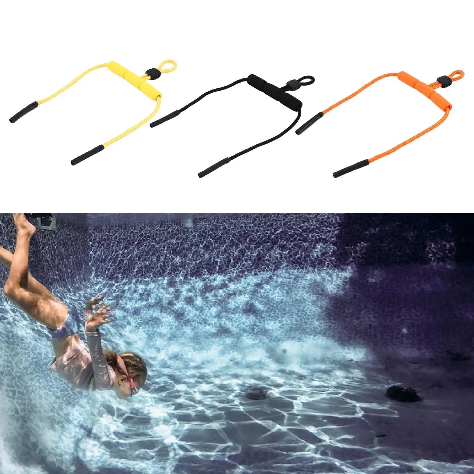 Floating Goggle Strap Sunglasses Cordino to Hold Your Goggles Latch for Goggles Surfing on Sailing Boat Beach
