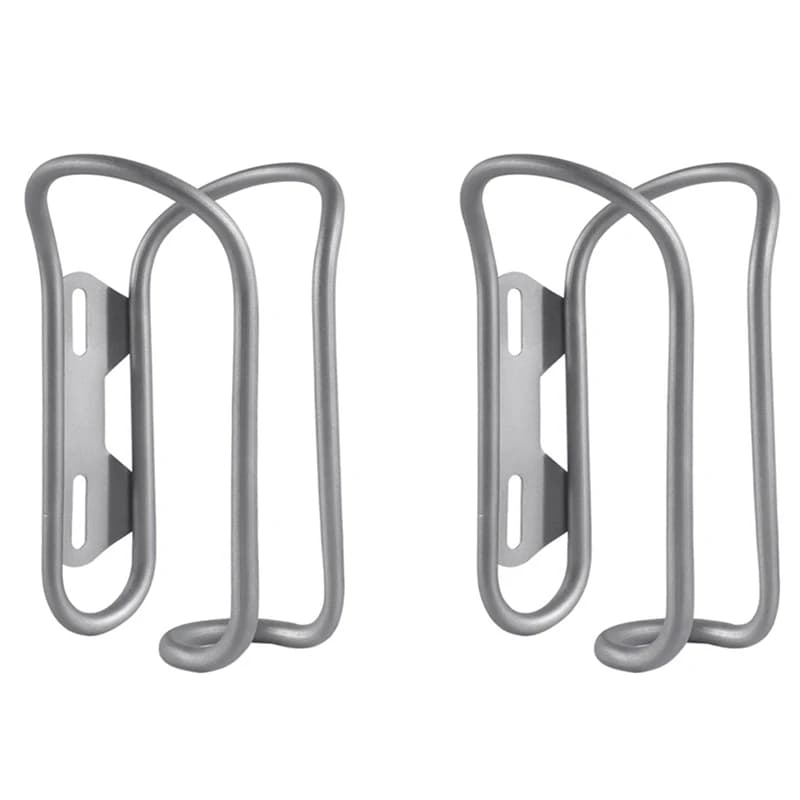 Bicycle bottle holder 2X Titanium alloy bicycle bottle holder with screws style B