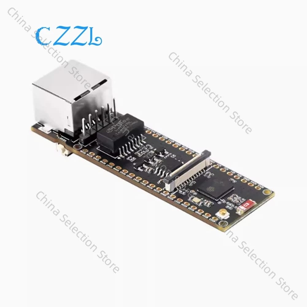 ESP32-S3 ETH PoE RJ45 / OV2640 camera development card OV5640 / W5500 / Micro-SD compatible with Raspberry Pi Pico Size