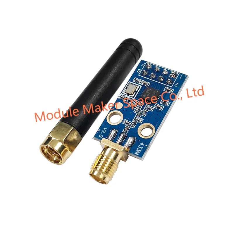 Wireless module CC1101 with antenna SMA Wireless transceiver module Long distance transmission antenna for Arduino 433MHZ Enhanc