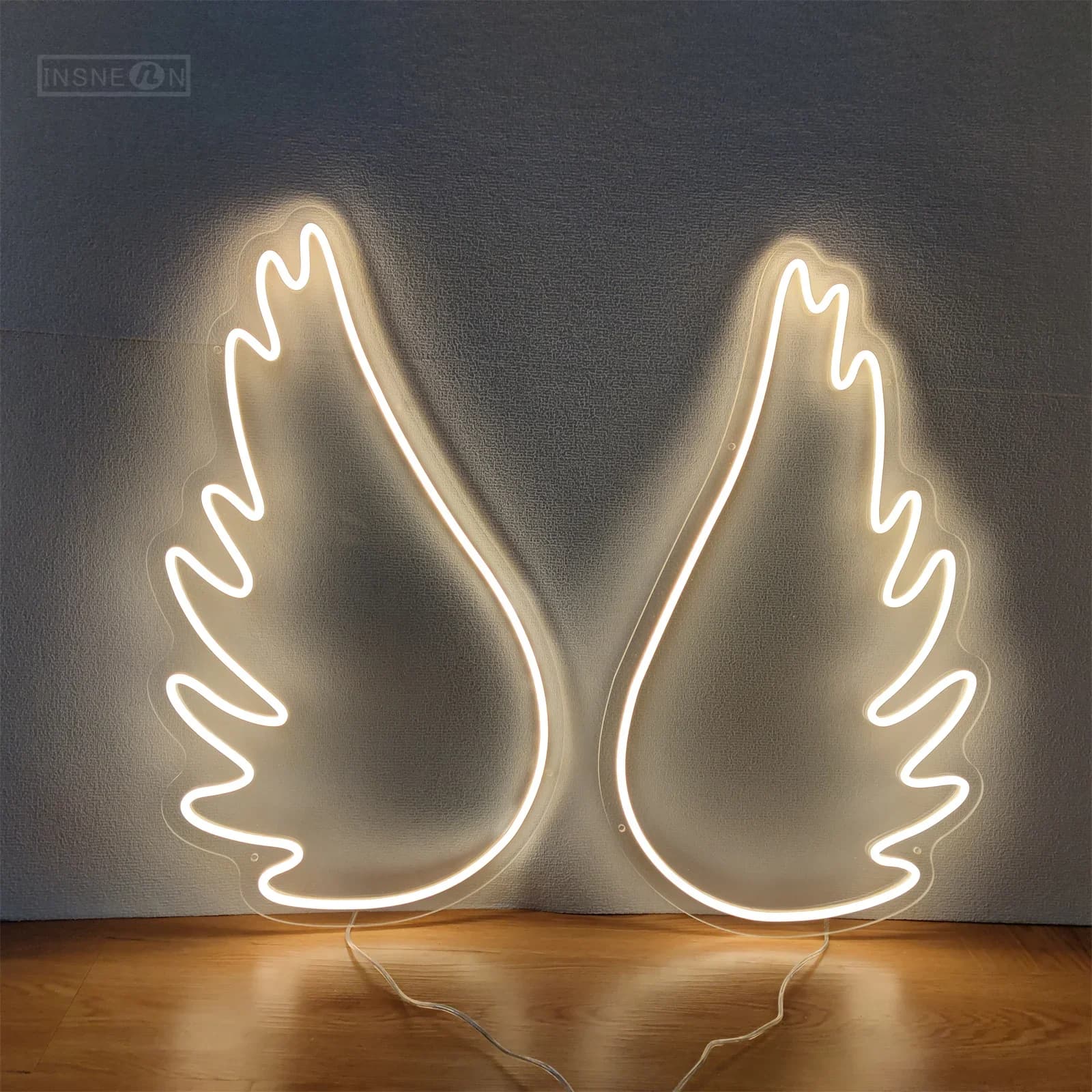 Angel Wing LED Neon Sign per Party Bar Business Home Gaming Room decorazione della parete regali di compleanno decorazioni per matrimoni USB 5V Neon Sign