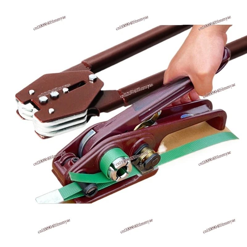 Plastic and steel belt baler, manual packing pliers, packing pads, pet packs, integrated clamps