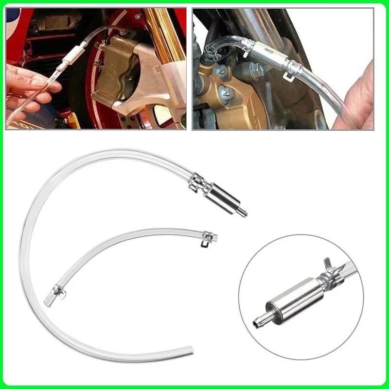 Kit Pompa Spurgo Freni Moto e Auto, Tubo Flessibile per Sostituzione Olio, Set Valvole Frizione Idraulica, Accessori per Moto e Dirt Bike