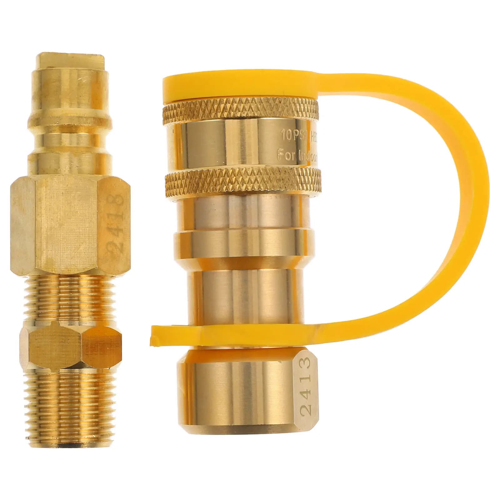 Coperture per bruciatori per barbecue a gas, fornelli da campeggio, connettori per tubi dell'aria, accessori elettrici, accoppiatori rapidi portatili per fornelli