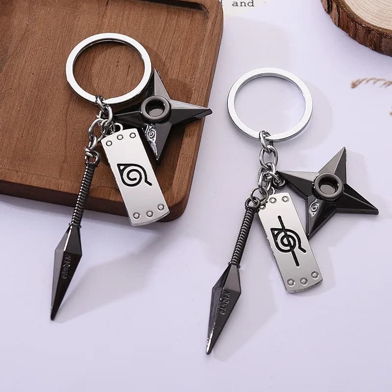 Bandai Anime Naruto Portachiavi Portachiavi per auto Zaino Accessori Portachiavi Accessori Gioielli da donna Regali da uomo